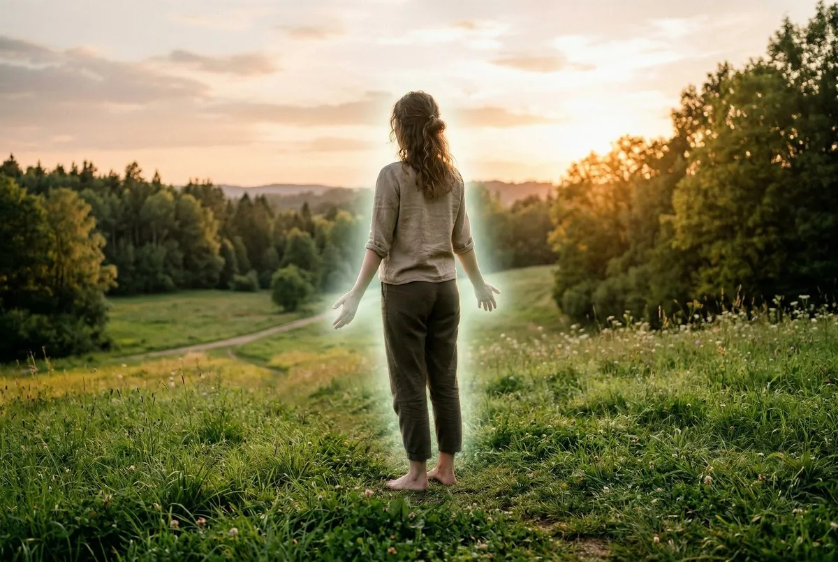 感知與淨化氣場的練習情境